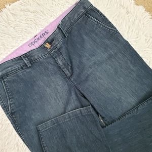 Dockers Soft Denim Chino Pant size 14